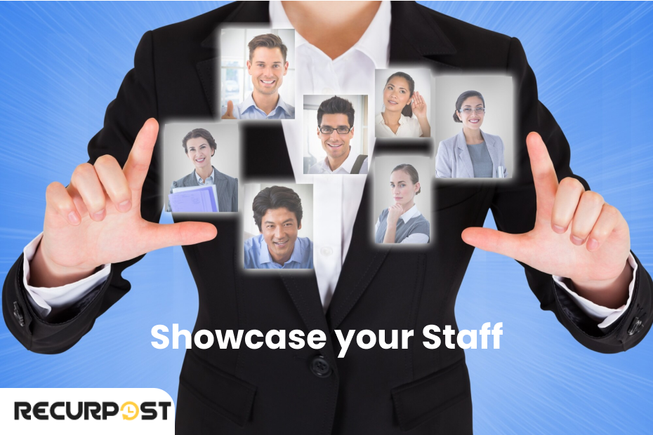 Showcase Your Staff