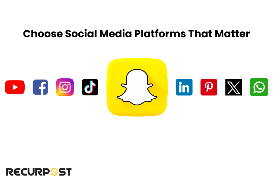 Choose Social Media Platforms That Matter