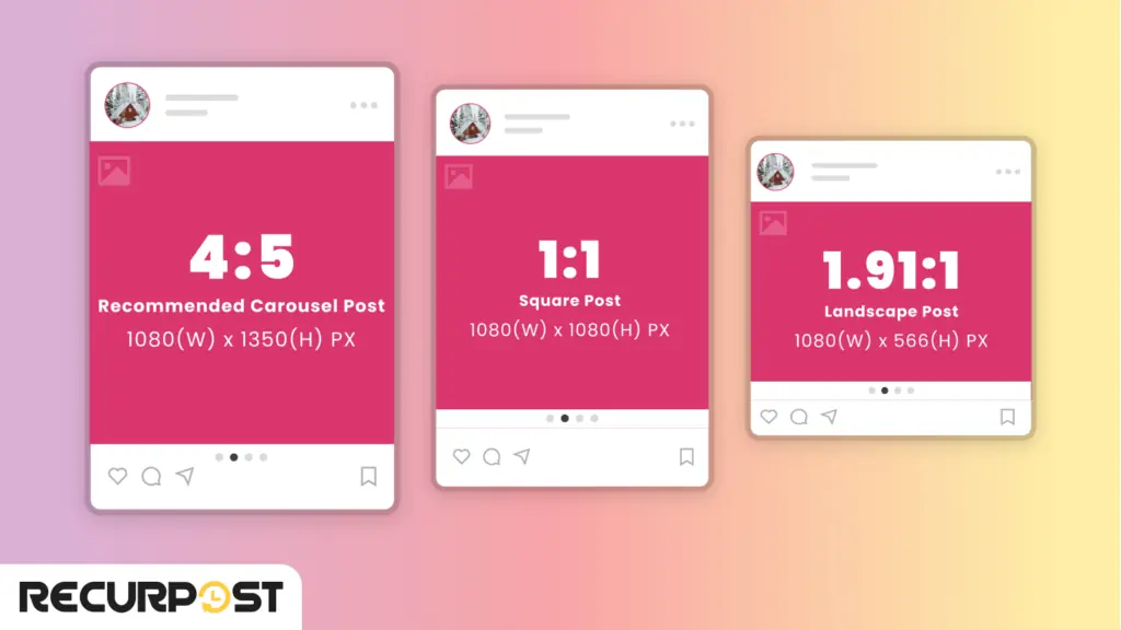Instagram Carousel Post Size