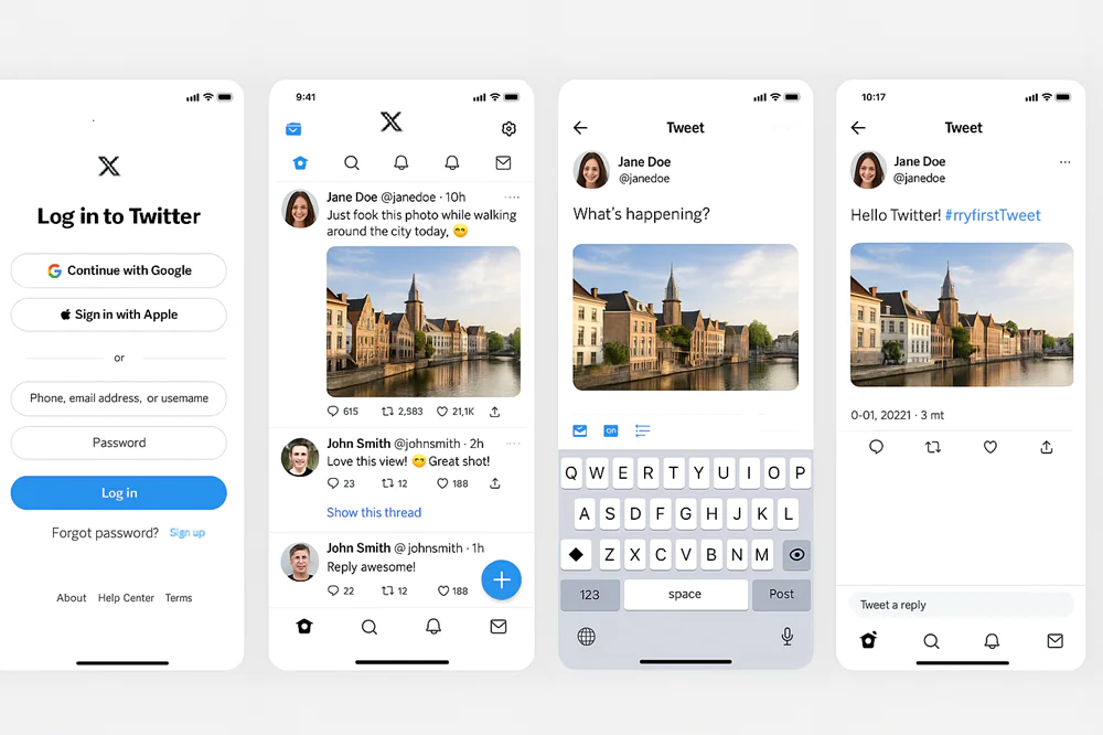 post on twitter mobile step by step guide