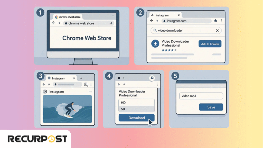 How to Download Instagram Videos Using Chrome Extensions