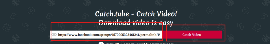Download from Catch.tube