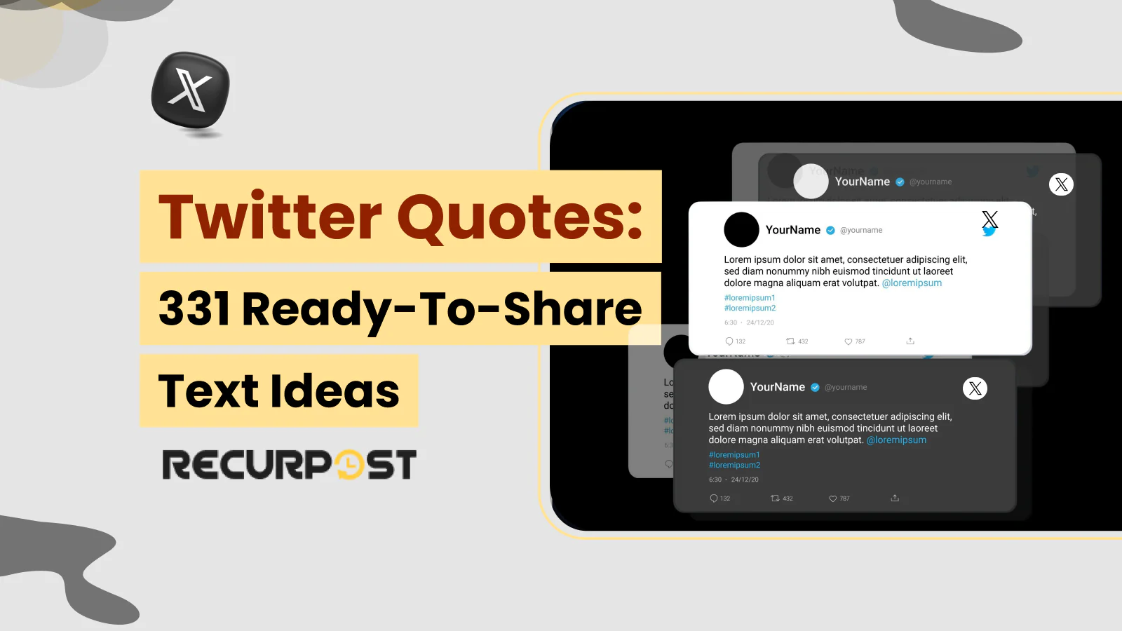 Twitter Quotes_ 331 Ready-to-Share Text Ideas for 2025