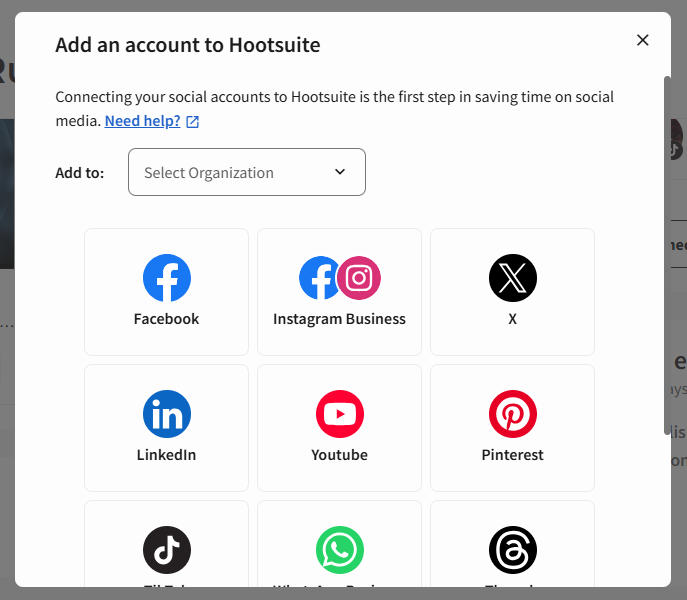 Hootsuite Platform Support