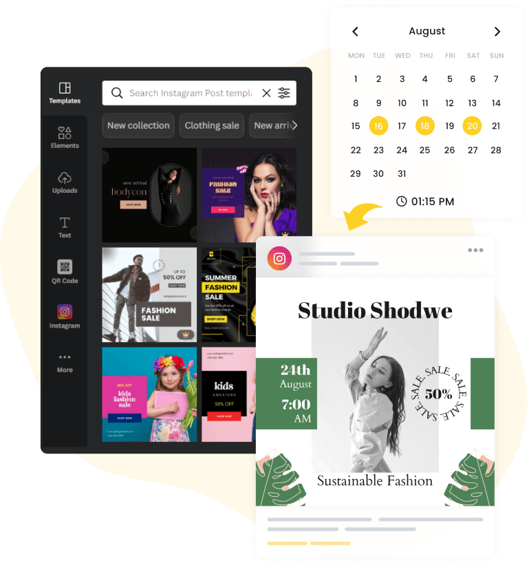 canva schedule-canva integration