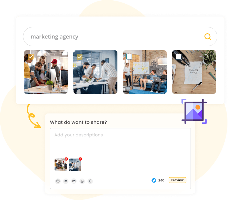 save time with AI images