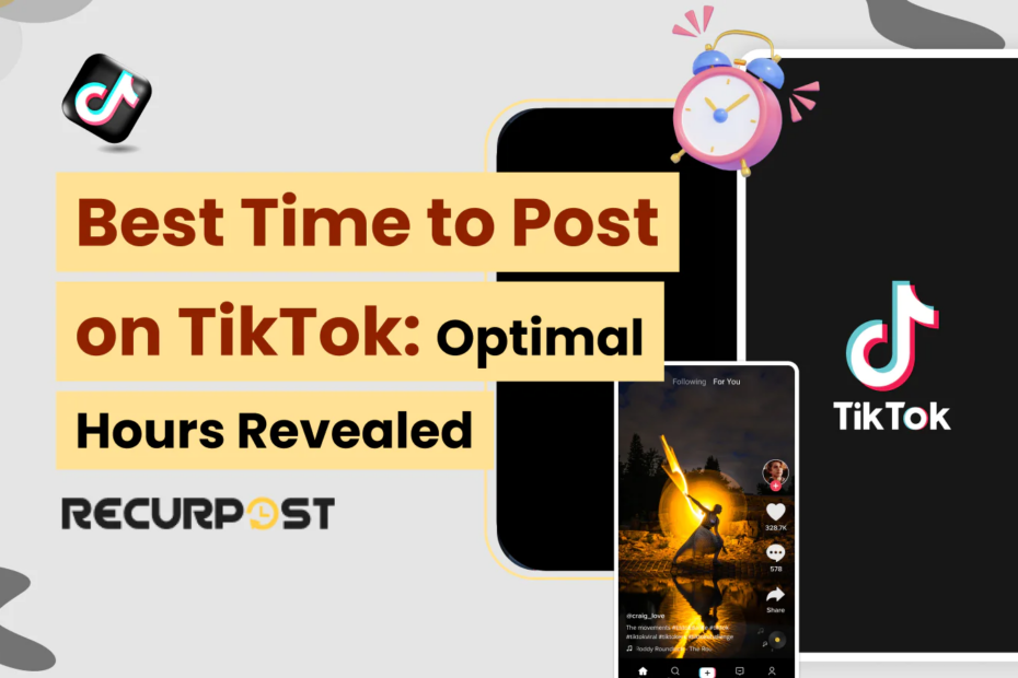Best times to post on TikTok backed by 2M+ posts