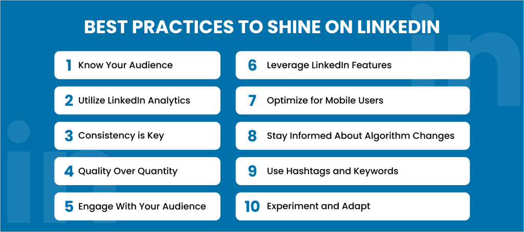 Best Practices to Shine on LinkedIn
