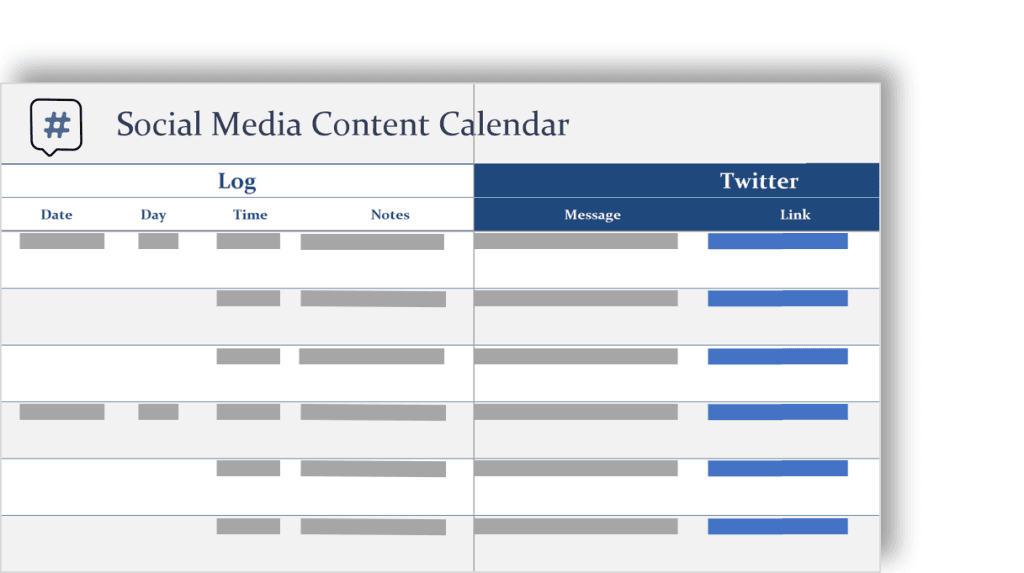 social media strategy calender