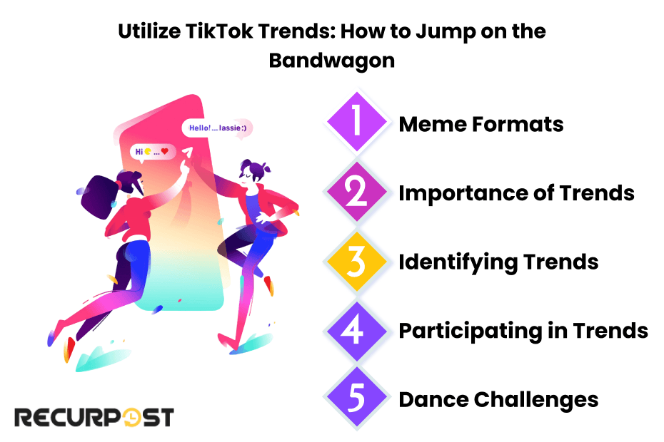Utilize TikTok Trends: How to Jump on the Bandwagon