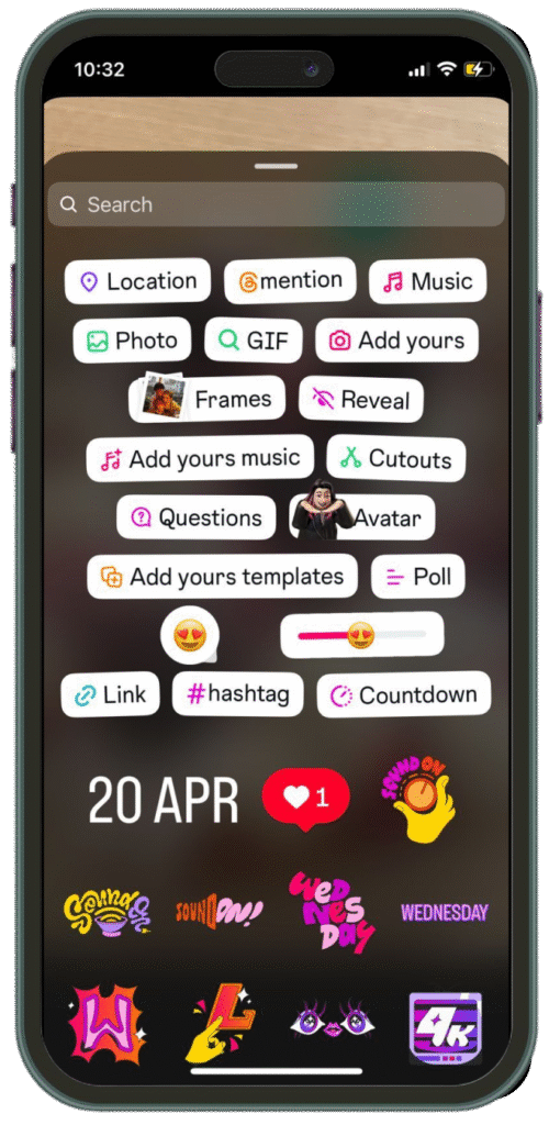 Use Interactive Features in Instagram Story 