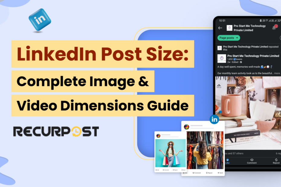 linkedin post size - complete guide