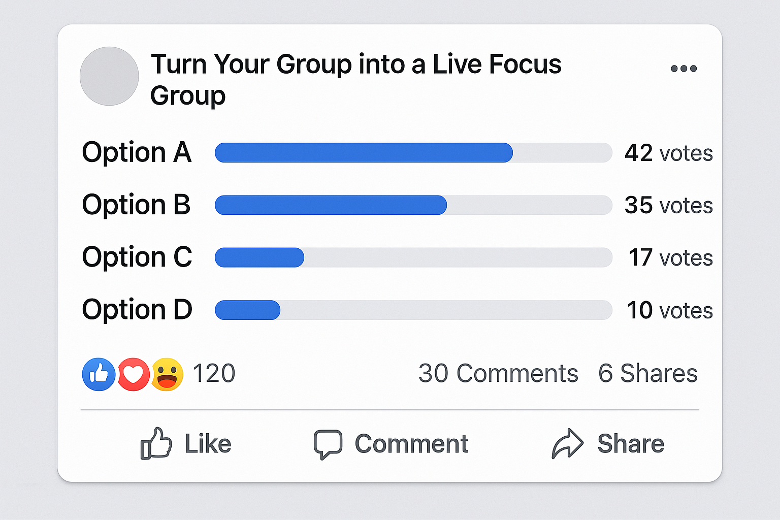 Conduct Live Poll-Based Market Research