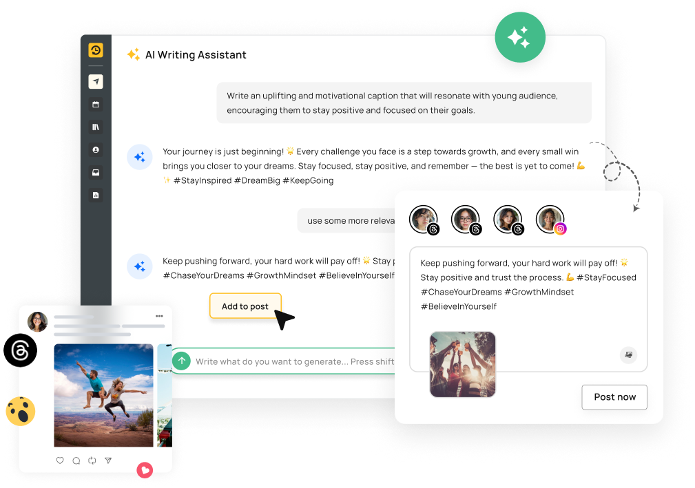 Create Engaging Threads Posts With AI-powered Writing Tools