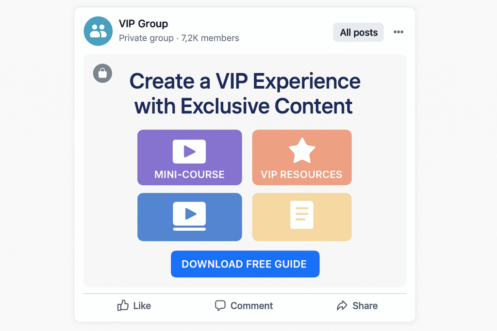 Cultivate Exclusive Content & Communities