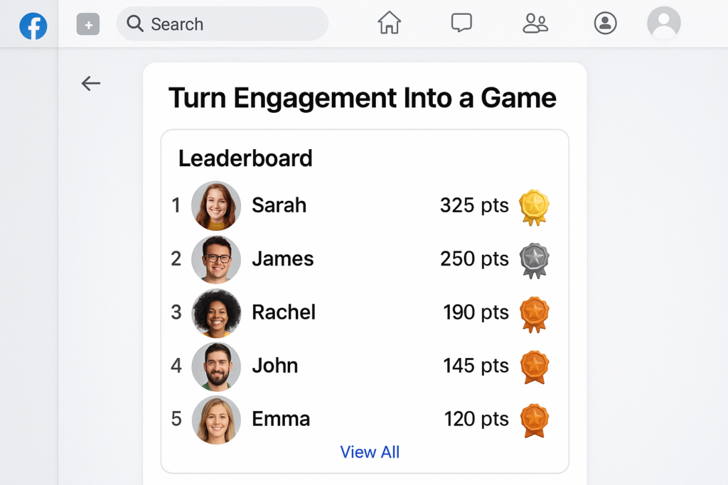 Leverage Engagement Challenges & Gamification