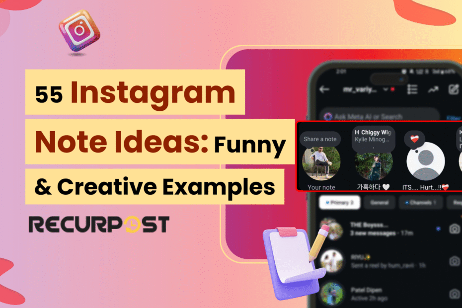55 Instagram Note Ideas Funny & Creative Examples