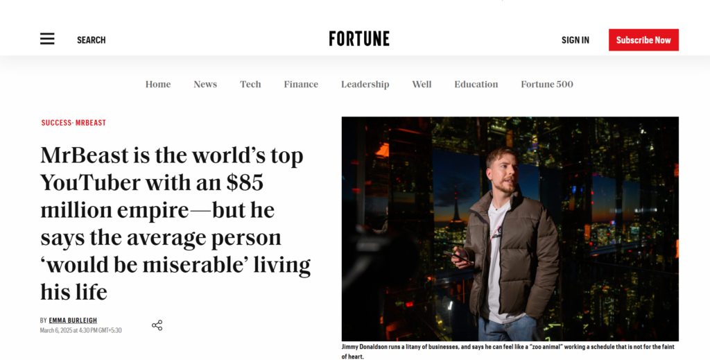 MrBeast’s Digital Media Empire 