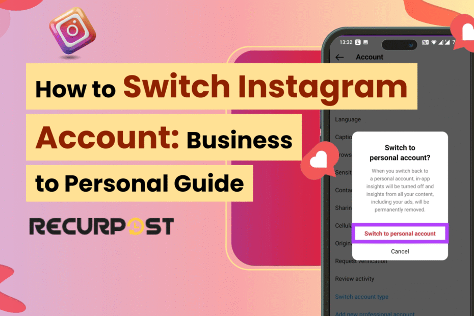 How to Switch Instagram Account