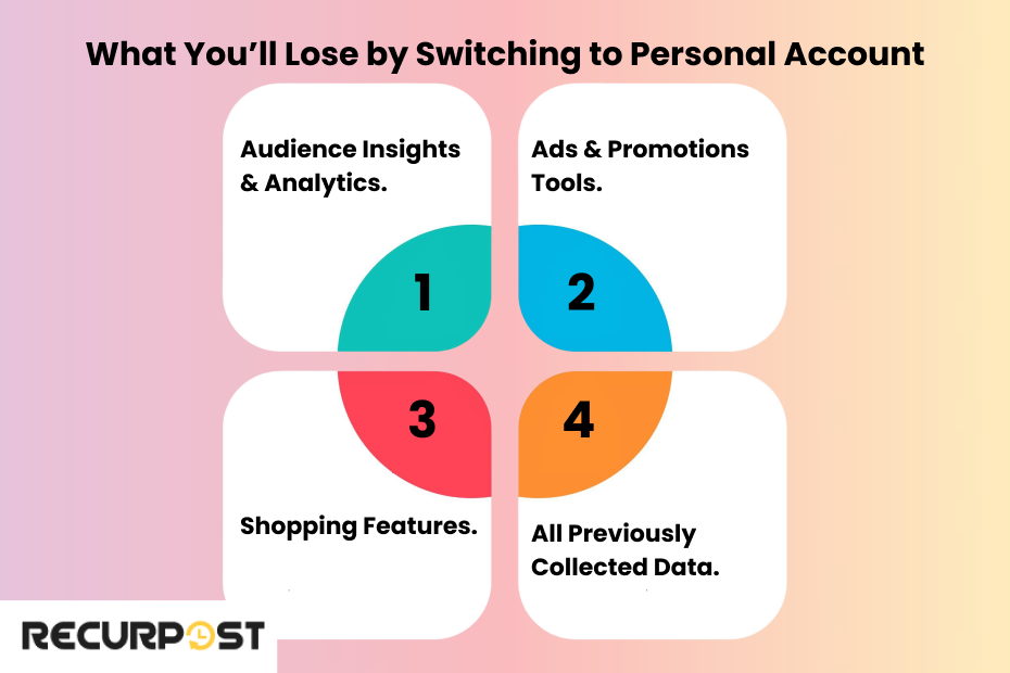 What You Lose When Switching to Personal Account