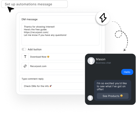 Add Personal Touch with Custom DMs