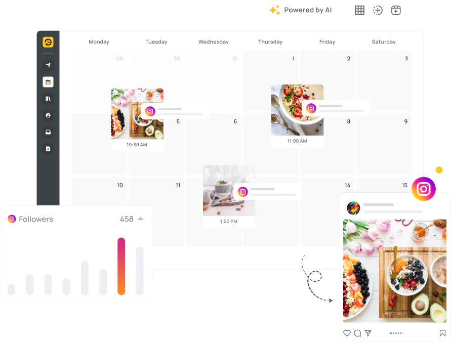 Instagram post scheduler