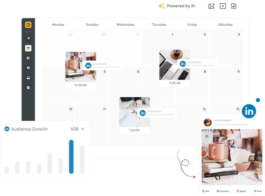 LinkedIn post scheduler