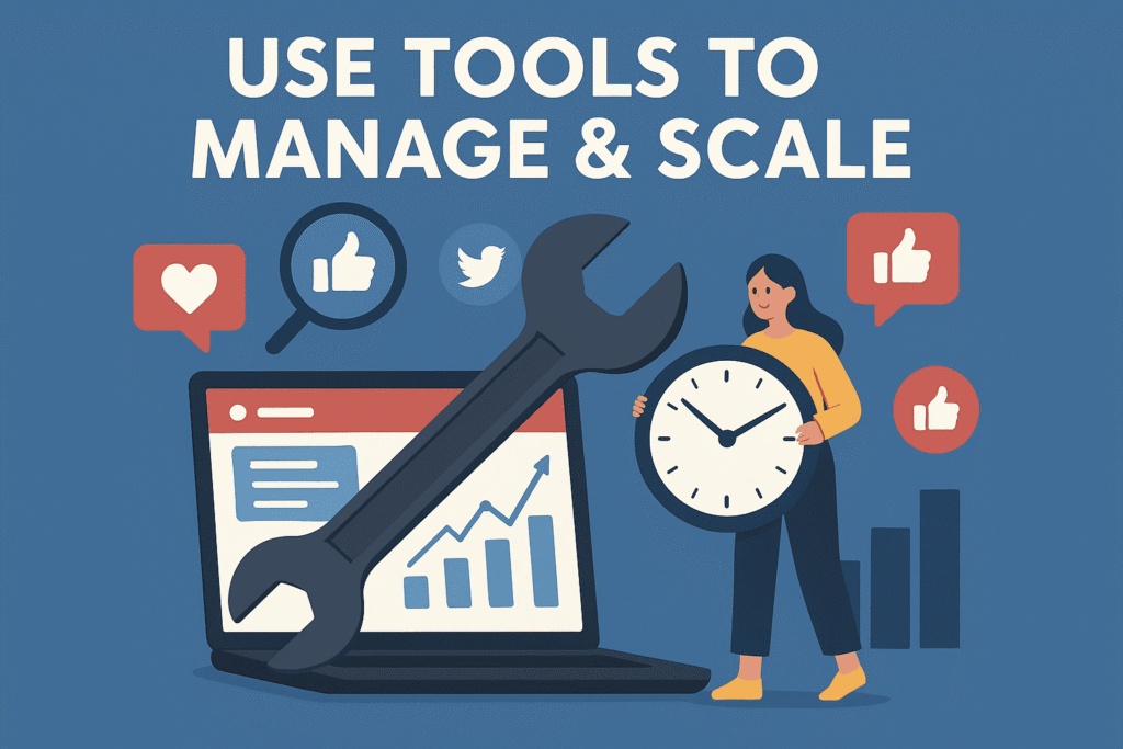 Use tools to manage and scale