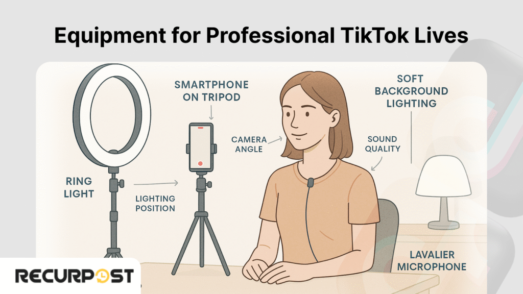 What Equipment Do You Need for Professional TikTok Lives?