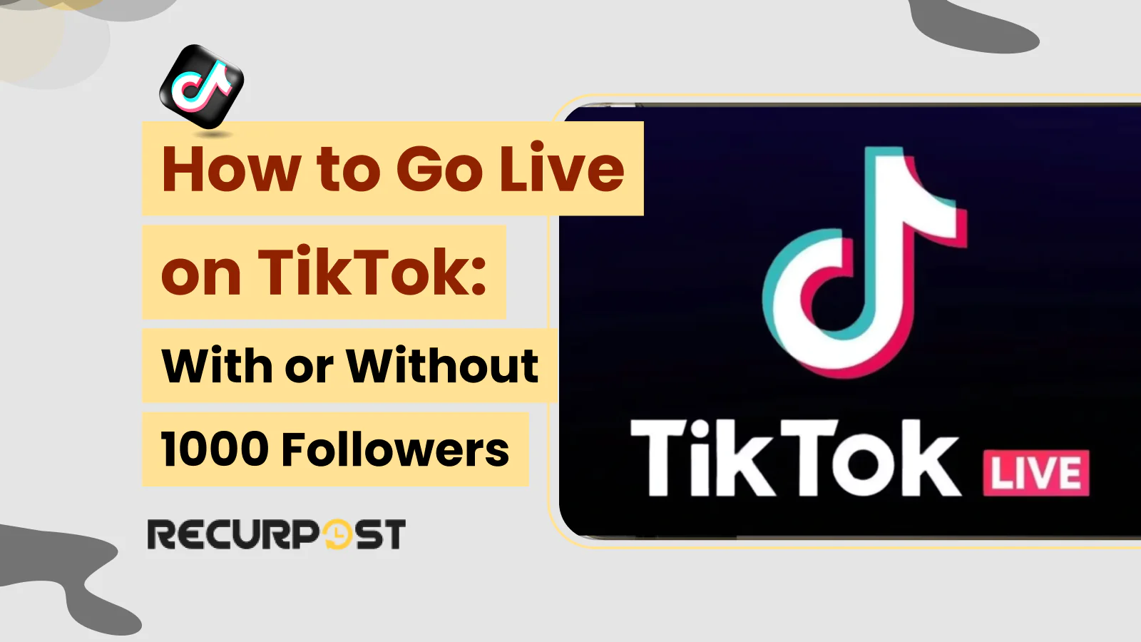 How to Go Live on TikTok