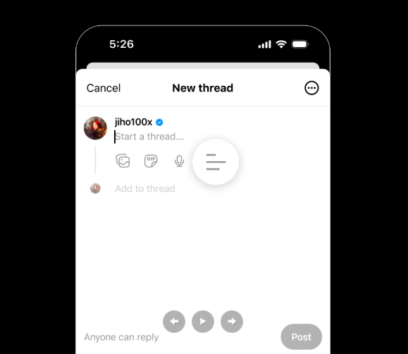 Polls_Threads Content Formats