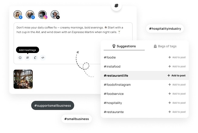 Smart Hashtag Suggestions