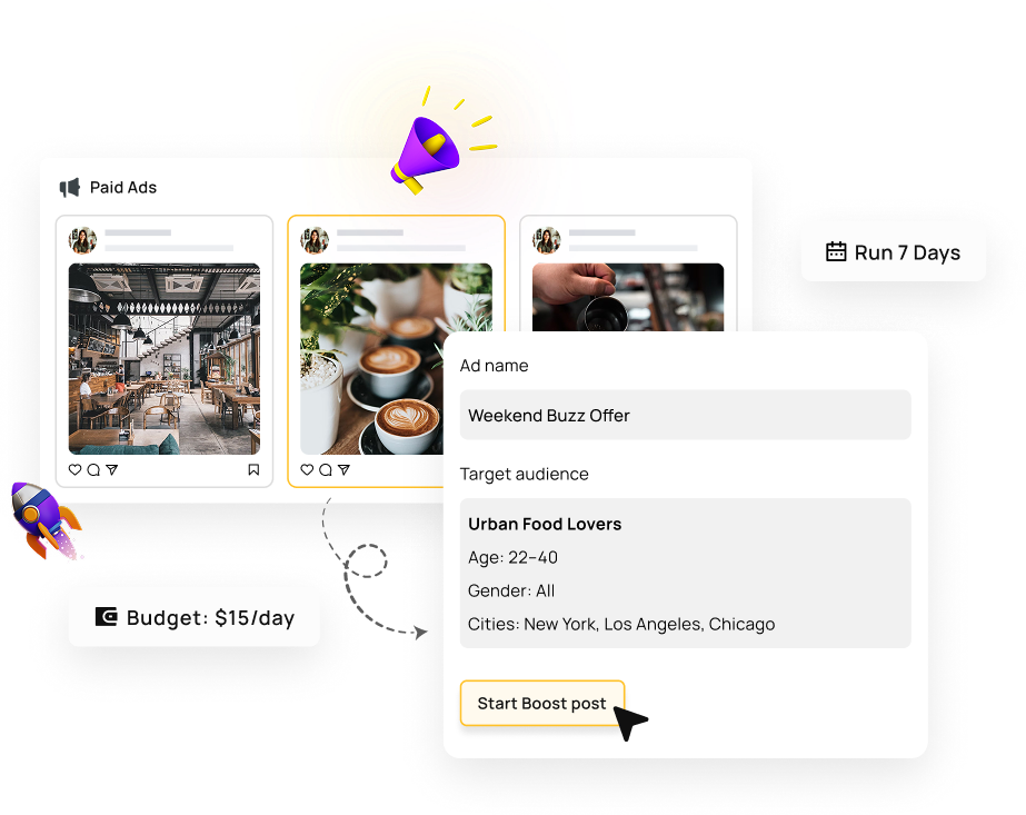 Set Your Budget & Audience​