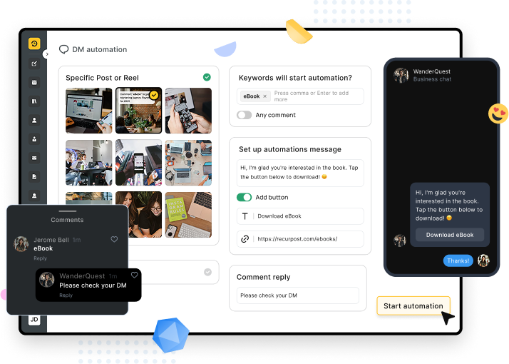 Instagram DM automations