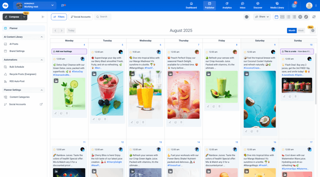 ContentStudio Planner