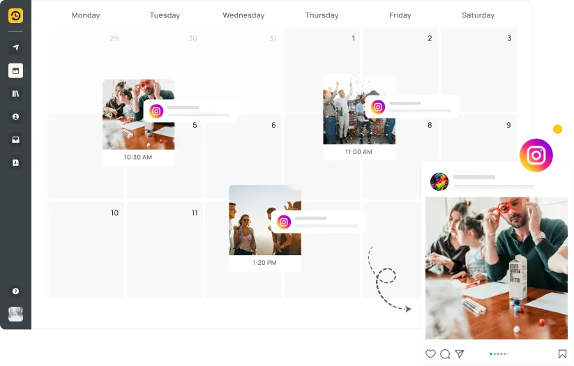 Instagram post scheduler