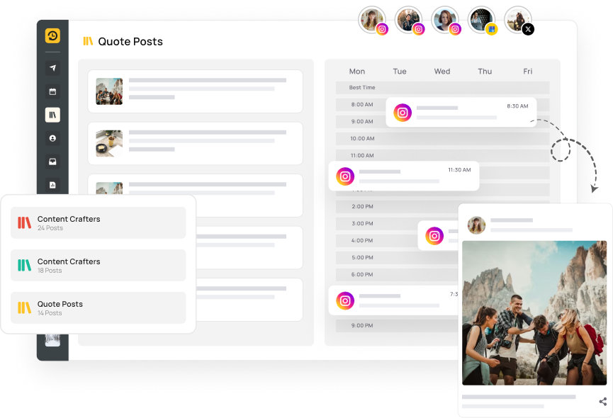 Your insta Post Library