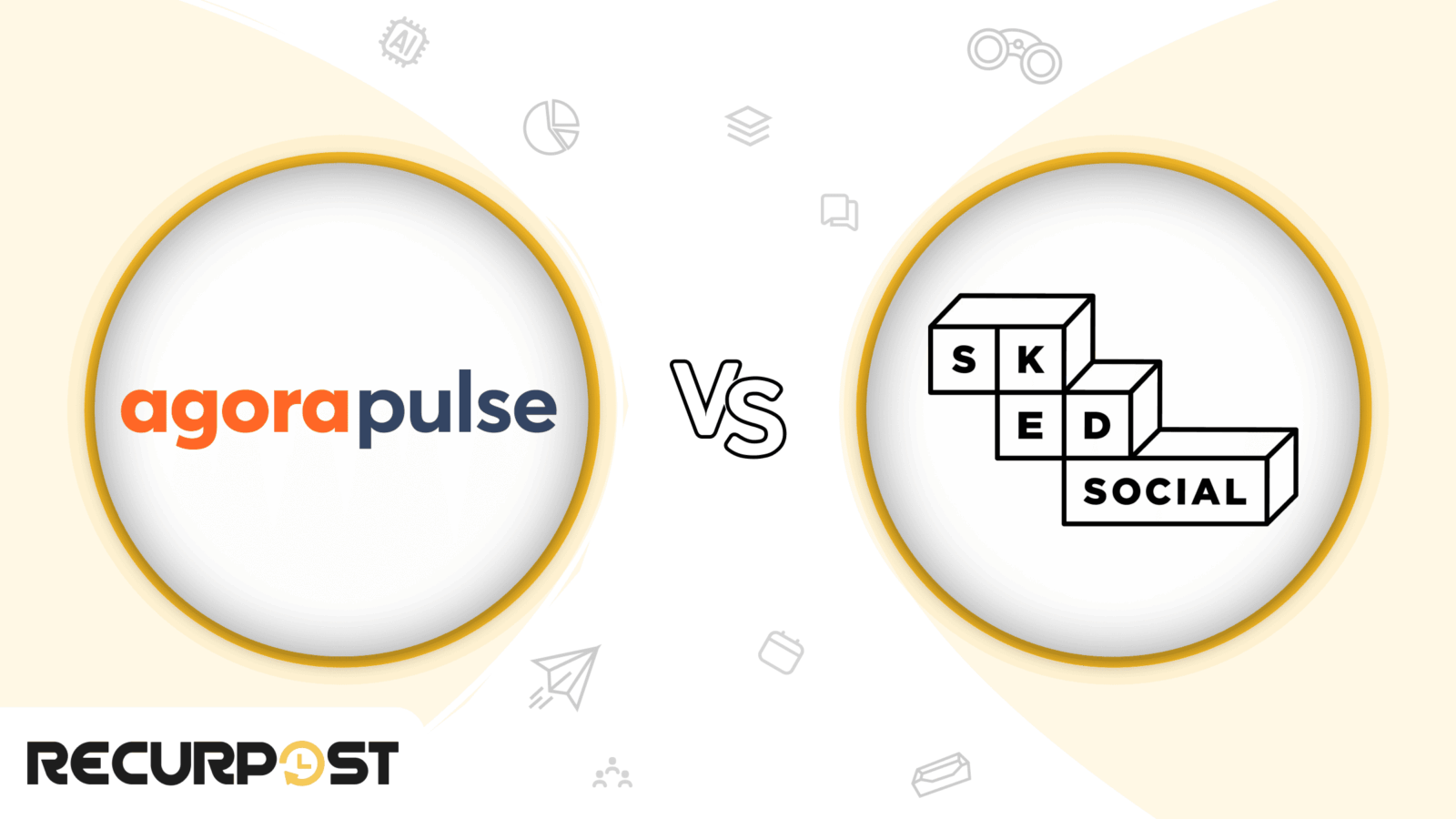 Agorapulse vs Sked Social feature image