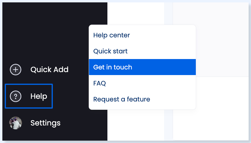 Vista Social Customer Support