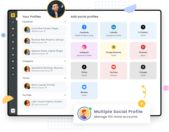 manage multiple Social accounts 2026
