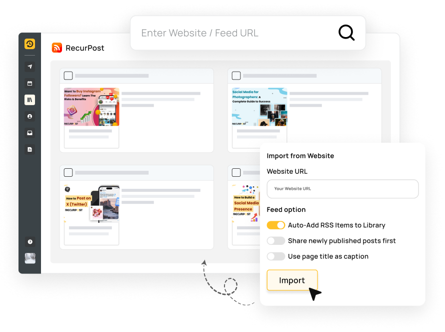 Get Newly Published Content Using RSS Feeds​