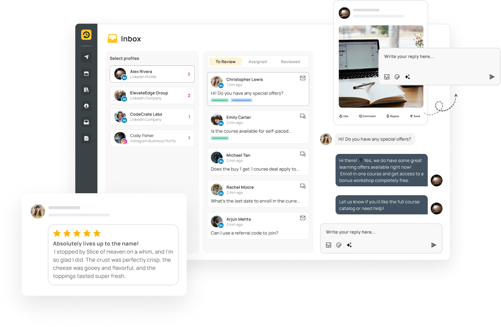 Unified Inbox for Social Media​